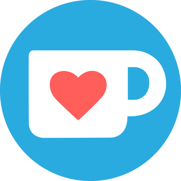 Link icon to the support platform known as Ko-fi.